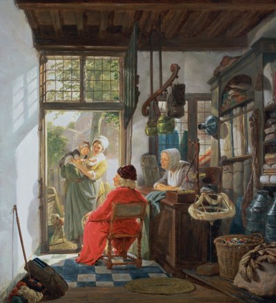 The Cloth Shop by Jacob Van Stry